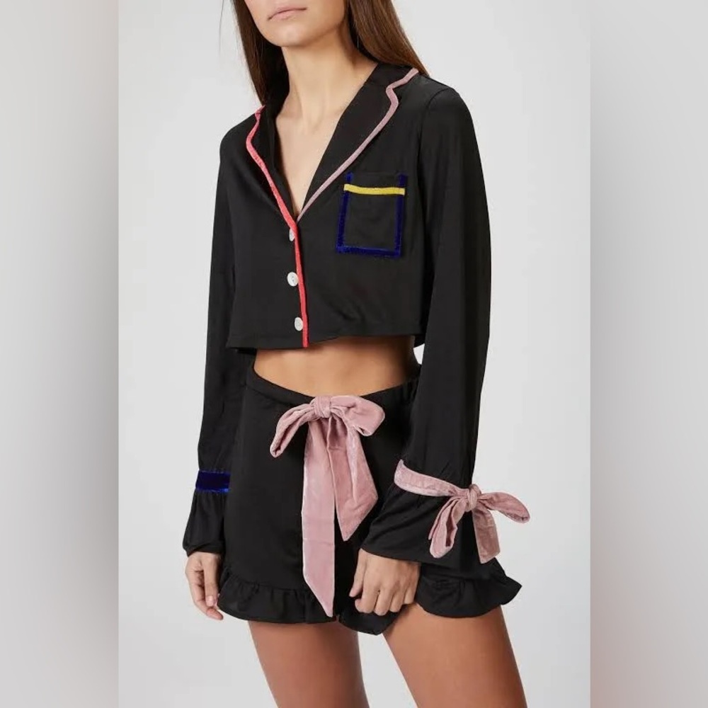 BEACH RIOT long sleeve button up top